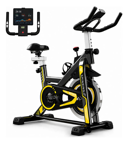 Bicicleta Ergométrica 15kg Bike Spinning Profissional 15kg