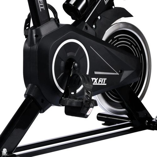 Bicicleta Ergométrica Bike Spinning 6kg de inércia Fitness Preto Ltx Fit Para Cardio E Musculação PANTHER-X