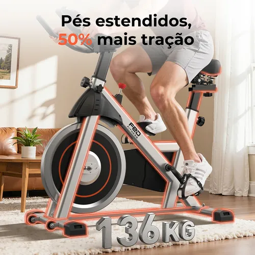 Bicicleta Ergometrica Bike Spinning Inércia 11kg 002