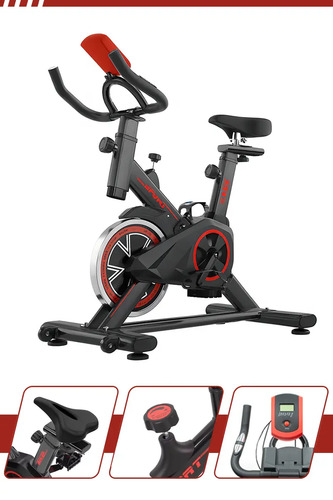Bicicleta ergometrica bike spinning redfin residencial verti