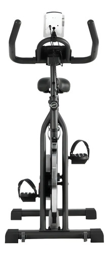 Bicicleta Ergométrica Para Spinning Mecanica 6kg Odin Fit Cor Preto e Vermelho