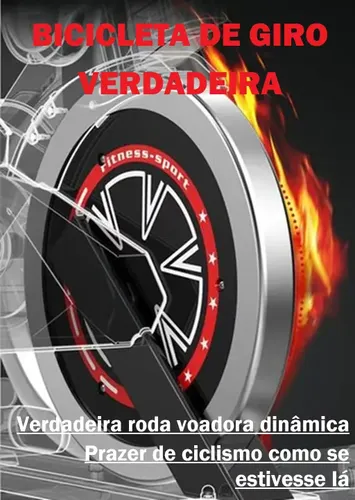 Bicicleta Ergométrica Spinning Fitness Academia 150 Inércia
