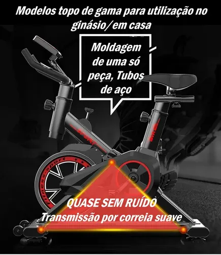Bicicleta Ergométrica Spinning Fitness Academia 150 Inércia