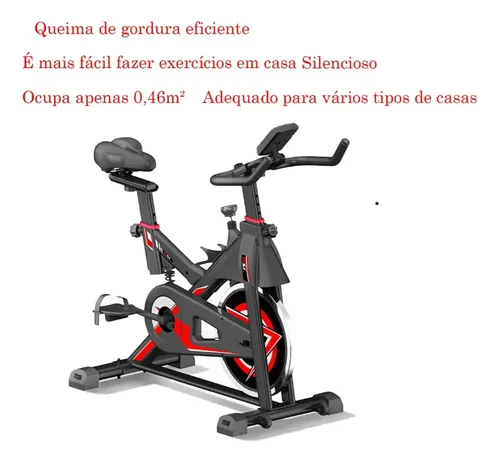 Bicicleta Ergométrica Spinning Fitness Zrse 10kg Silenciosa