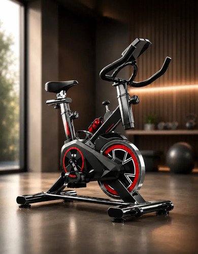 Bicicleta ergometrica spinning hardline para treino em casa