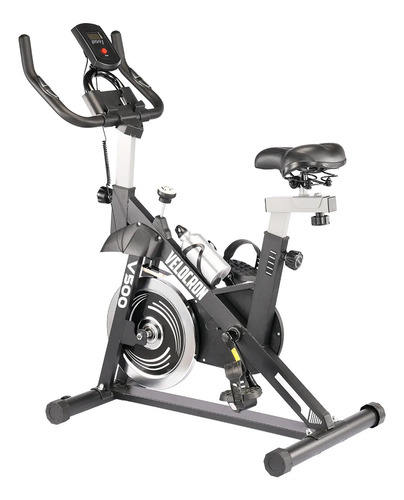 Bicicleta Ergométrica Spinning Inércia 5kg Velocron V500 Preto
