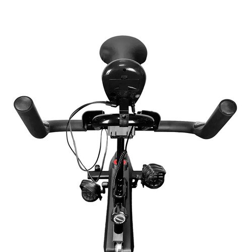Bicicleta Ergométrica Spinning Liftness Preto 100kg Aço Carbono + Garrafa