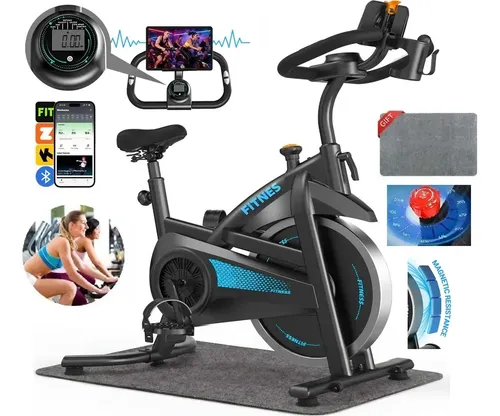 Bicicleta ergometrica spinning magnetica 190 cm ate 120kg