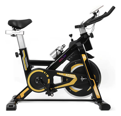 Bicicleta ergometrica spinning mecanica roda inercia 13kgs