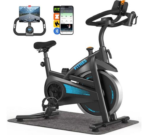 Bicicleta ergometrica spinning rmira com bluetooth inercia 1