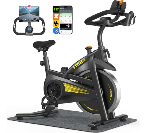 Bicicleta ergometrica spinning rmira conexao bluetooth 12kg