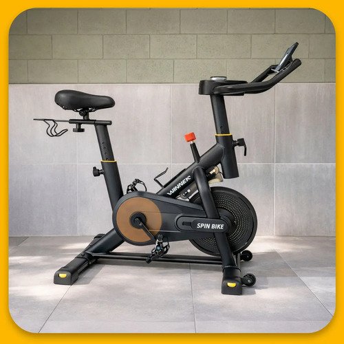 Bicicleta Ergométrica Spinning Winnek SYNC Magnética, com Roda de Inércia 13kg e Bluetooth para App Fitshow