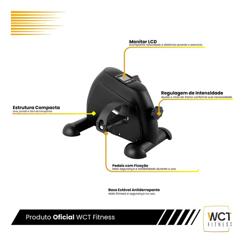 Bicicleta Fisioterapia Clicloergonometro Pedalinho Exercicio