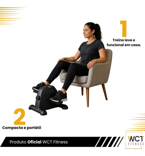 Bicicleta Fisioterapia Clicloergonometro Pedalinho Exercicio