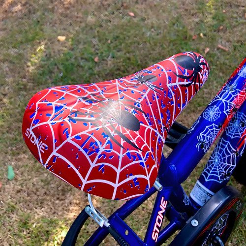 Bicicleta Infantil Aro 16 Masculina Homem Aranha Menino Husky Bike