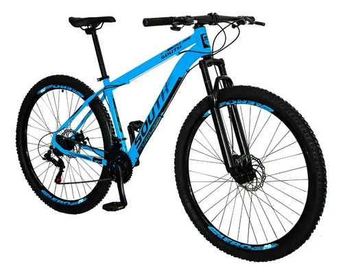 Bicicleta masculina e feminina south legend aro 29 parede du