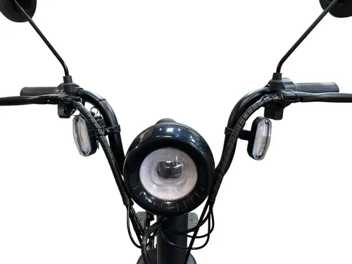 Bicicleta Scooter Elétrica 500w Gts Super Power Preta S/ Cnh