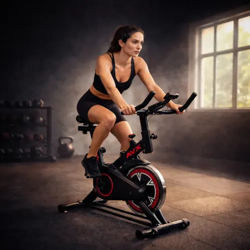 Bicicleta spinning ergometrica fit 4kg inercia ate 100kg