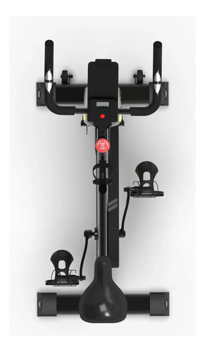 Bicicleta Spinning Romantic Crown Preto Roda Inércia 10kg