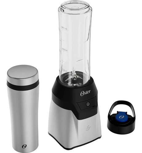 Blender Power Inox Oster Com 2 Jarras To Go Cor Prateado