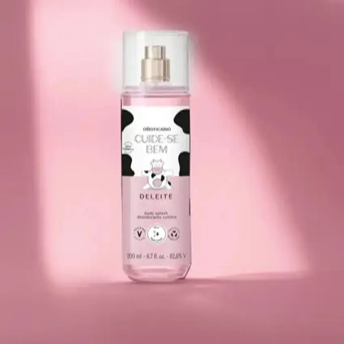 Body Splash Cuide-se Bem Deleite Boticário 200ml Vegano Suave