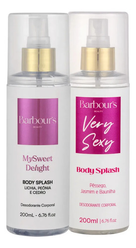 Body splash my sweet delight e very sexy barbours 200ml