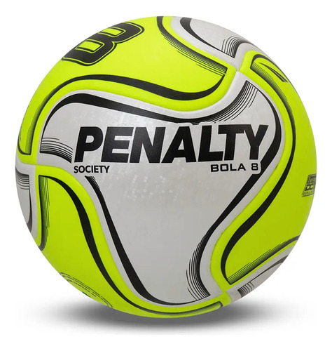 Bola de futebol society penalty 8 x gomos termotec oficial c