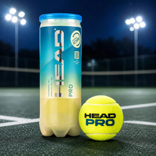 Bola de tenis head pro 03 bolas