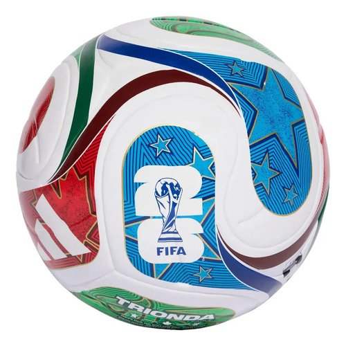 Bola multicolorida multicolorida da copa do mundo de futebol