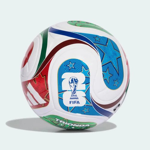 Bola multicolorida multicolorida da Copa do Mundo de Futebol Adidas 26 Trionda League Jd8030 Mult