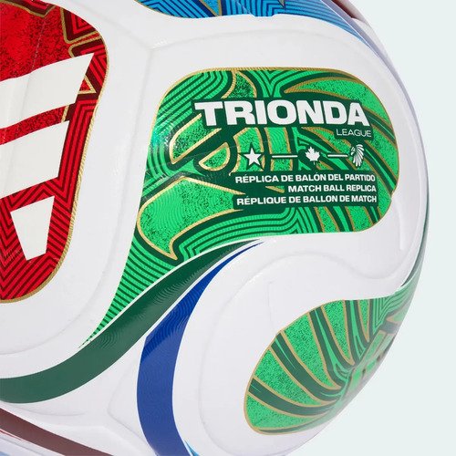 Bola multicolorida multicolorida da Copa do Mundo de Futebol Adidas 26 Trionda League Jd8030 Mult