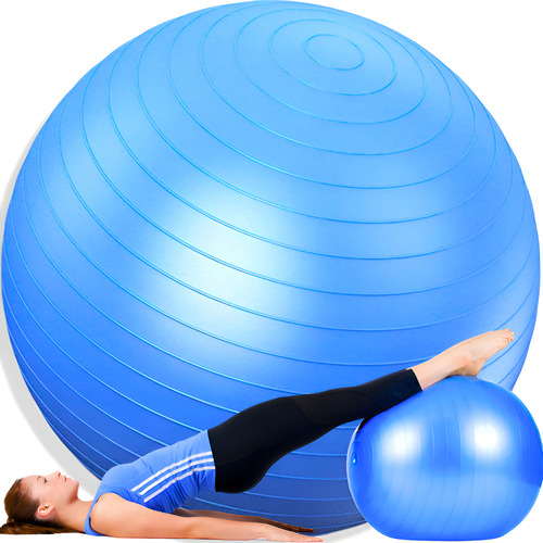 Bola pilates yoga fisioterapia suica ginastica 55cm 200kg