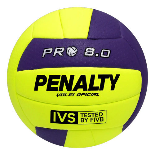 Bola volei 80 pro penalty quadra selo fivb amarelo