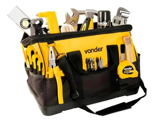 Bolsa Lona Para Ferramentas Fundo Emborrachado Bl-017 Vonder