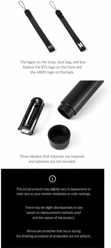 Bomb Bts Army V4 Bluetooth Controle Luz Com Fotos