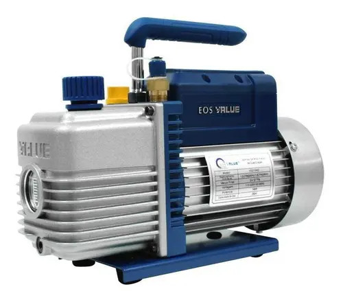 Bomba de Vácuo Eos Duplo Estágio 6CFM Bivolt para Refrigeração e HVAC