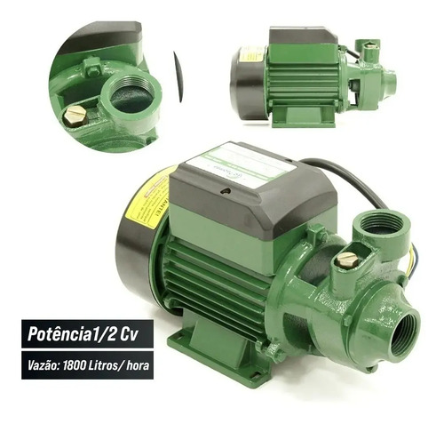 Bomba periferica eco bombas 05hp monofasica ferro fundido ac