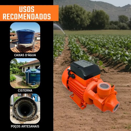 Bomba Periférica Foxlux Água 1cv 750w Bivolt Automático
