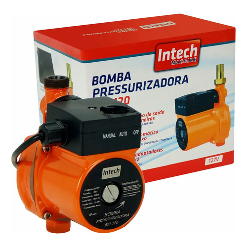 Bomba pressurizadora 120w intech machine bfl120