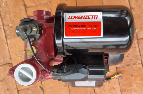 Bomba Pressurizadora Lorenzetti PL 400P 370W 40MCA Água