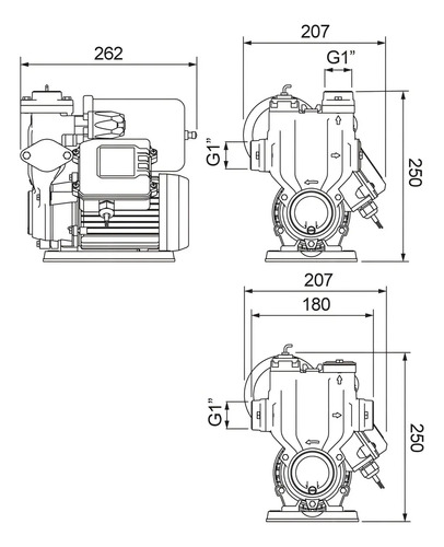 Bomba Pressurizadora Lorenzetti PL 400P 370W 40MCA Água