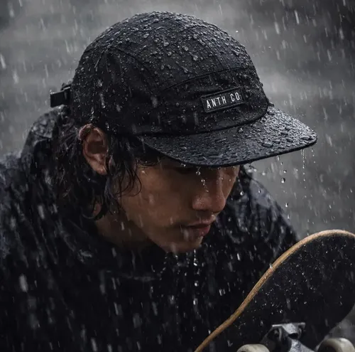 Boné Aba Reta Five Panel Water Impermeável Anth Co