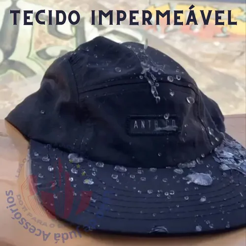 Boné Aba Reta Five Panel Water Impermeável Anth Co
