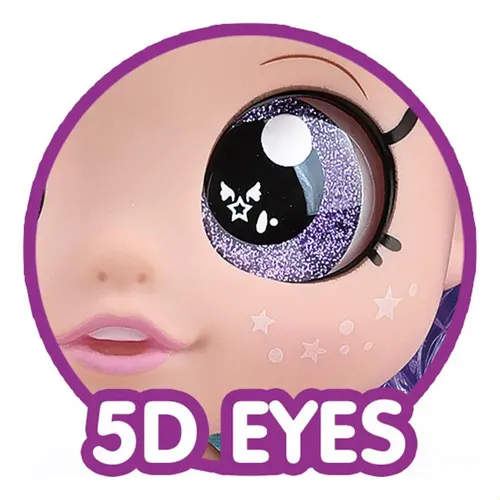 Boneca Articulada Musical Olhos 5d Presente Meninas