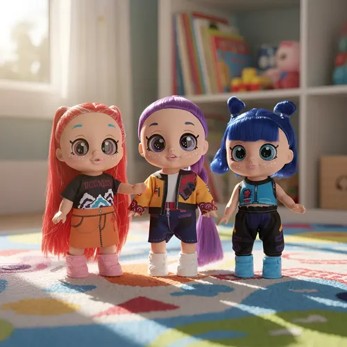 Boneca Articulada Musical Olhos 5d Presente Meninas