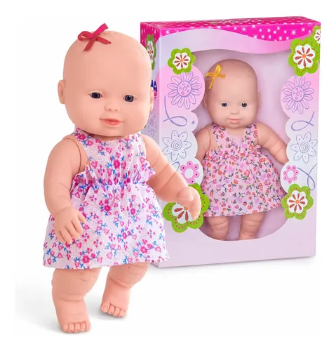 Boneca Bebe Reborn Articulada Brinquedo Meninas Mini