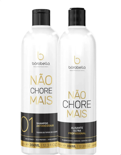 Borabella Progressiva Kit Não Chore Mais 350ml