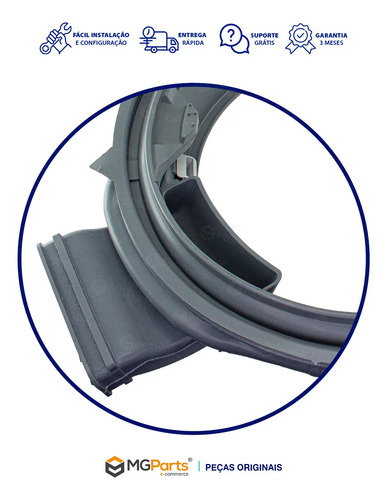 Borracha Porta Lava E Seca Samsung Dc64-03235a Original