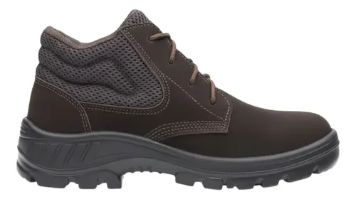 Bota Botina Epi Marluvas 95b26 Bico Pvc Couro Nobuck