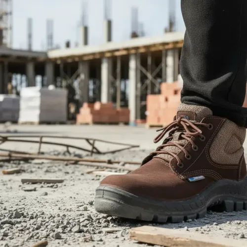 Bota Botina Segurança Marluvas Bico Pvc Couro Nobuck Epi Ca